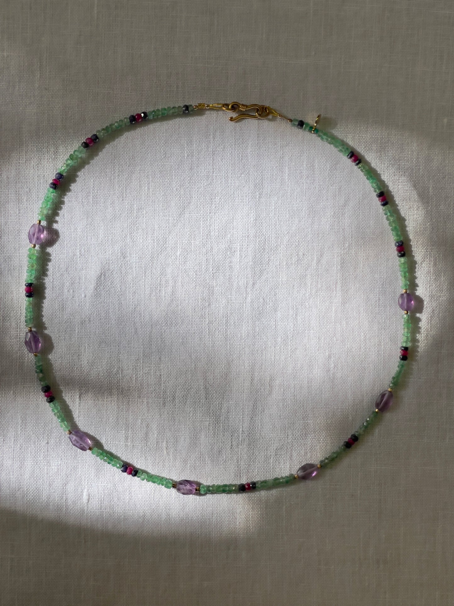 Emerald Whisper Necklace