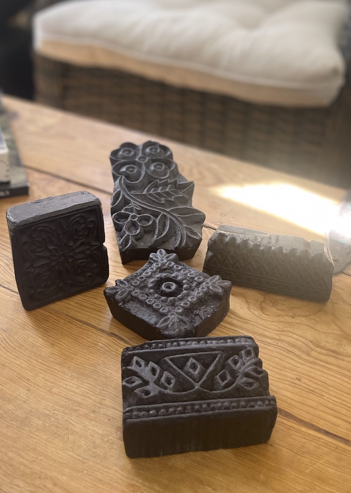 Antique Wood Printing Blocks