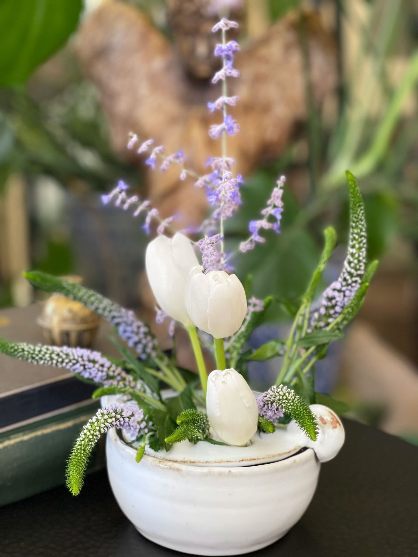 Ceramic Flower Vessel