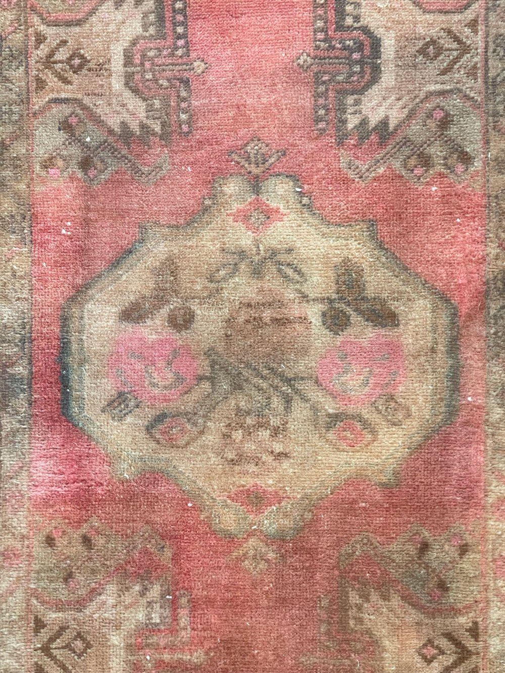 Antique Red Turkish Rug 5B