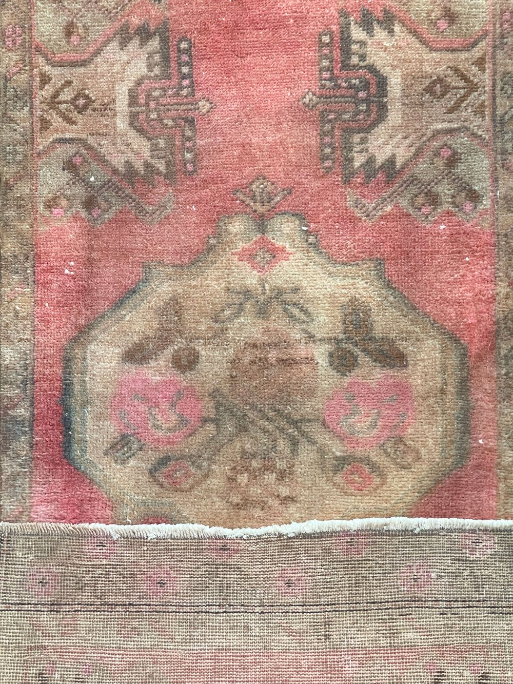 Antique Red Turkish Rug 5B